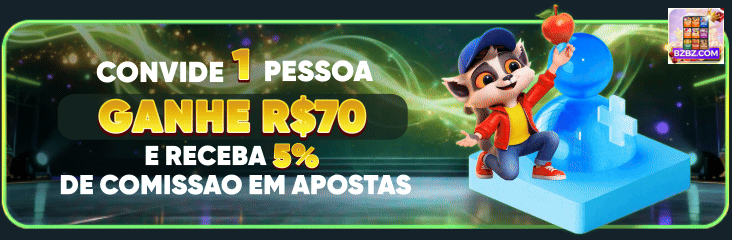 bzbz — card com CTA e reforço de bônus, com hierarquia visual clara, pensado para aproximar o jogador de campanhas